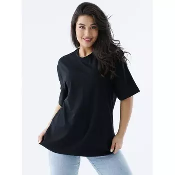 Футболка женская оверсайз, размер 50