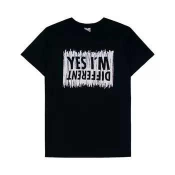 Футболка женская, размер 44, цвет чёрный