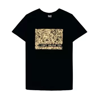 Футболка женская, размер 44, цвет чёрный