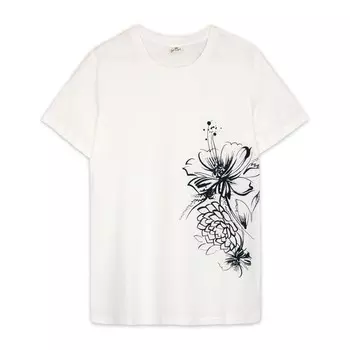 Футболка женская, размер 44, цвет молочный