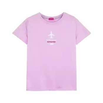 Футболка женская, размер 44, цвет сиреневый