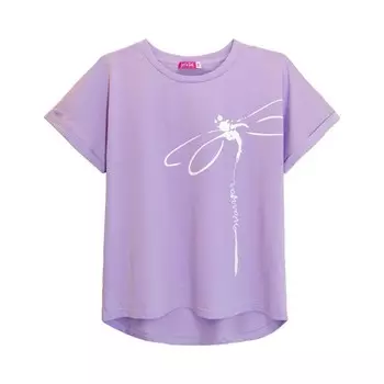 Футболка женская, размер 44, цвет сиреневый