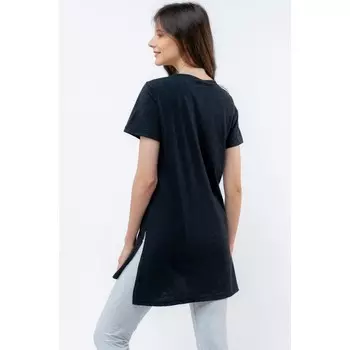 Футболка женская, размер 46, цвет антрацит меланж