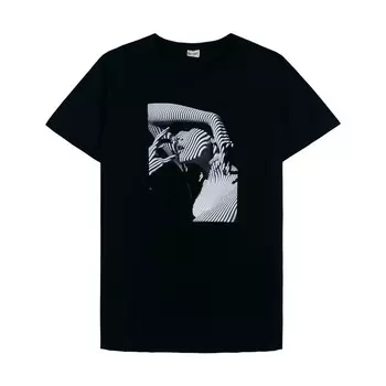 Футболка женская, размер 50, цвет чёрный