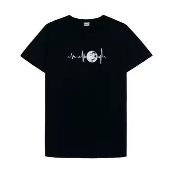 Футболка женская, размер 50, цвет чёрный