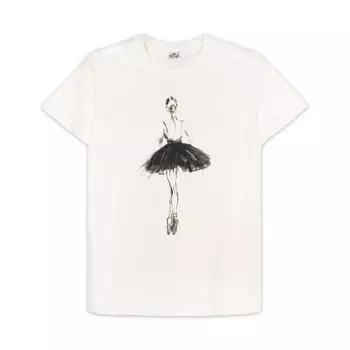 Футболка женская, размер 50, цвет молочный