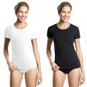 Футболка женская, размер XL, цвет белый