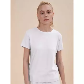 Футболка женская, размер XL, цвет белый