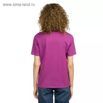 Футболка женская, размер XXS, цвет фиолетовый