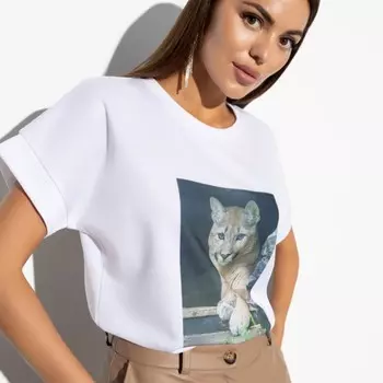 Футболка женская «В твою честь», размер 50