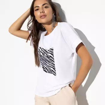 Футболка женская «В твою честь», размер 54