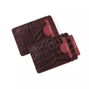 Картхолдер, цвет бордовый