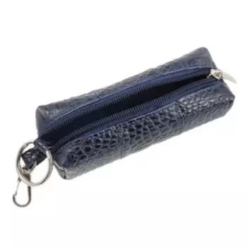 Футляр для ключей на молнии, цвет синий