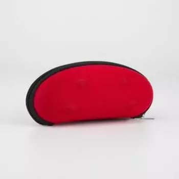 Футляр для очков, 14 × 2,5 × 6 см, цвет красный