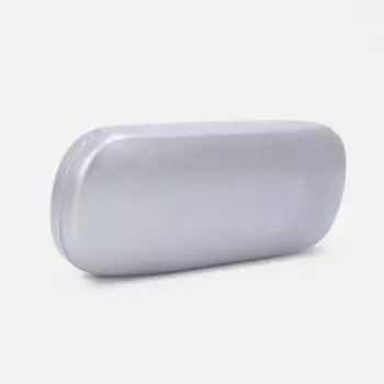 Футляр для очков, 16 × 2,5 × 6 см, цвет серый