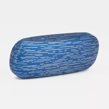 Футляр для очков, 16 × 2,5 × 6 см, цвет синий