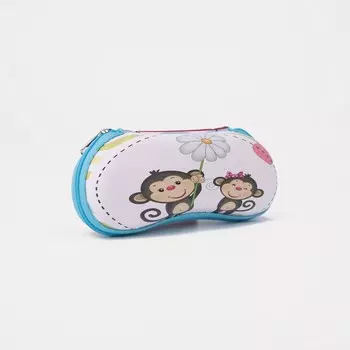 Футляр для очков, 16 3 7 см, цвет МИКС