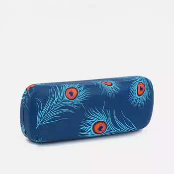 Футляр для очков на хлопушке, цвет синий