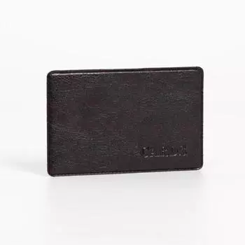 Обложка для проездного, пропуска, цвет коричневый