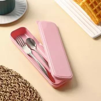 Футляр для столовых приборов Доляна, 215,52,2 см, цвет МИКС