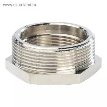 Футорка STOUT SFT-0029-002112, 2" x 1 1/2", никелированная латунь