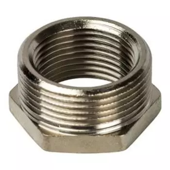 Футорка STOUT SFT-0029-112114, 1 1/2" x 1 1/4", никелированная латунь