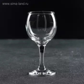 Фужер для красного вина Paabahe Bistro, 225 мл, стекло, прозрачный