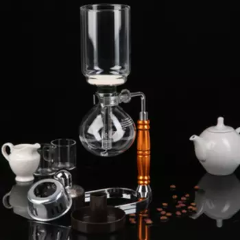 Габет (сифон) для заваривания кофе «Колумб», 300 мл, 15×10,5×35 см