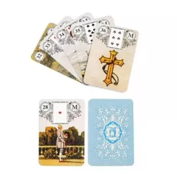 Карты гадальные «Ленорман», 36 карт, с инструкцией, карта 57.5 см