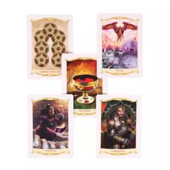 Карты таро «Зеркало судьбы», гадальные, 78 шт., с инструкцией, 16+