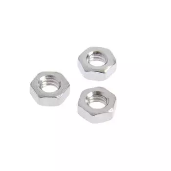 Гайка ЦКИ, шестигранная, DIN934, нержавеющая сталь А2, М4, 100 шт
