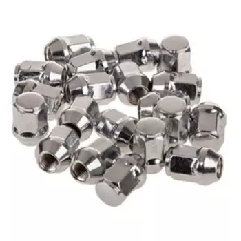 Гайка конус SKYWAY, M12х1.50 закрытая 32мм, ключ 19мм, хром, набор 20 шт