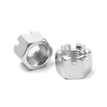 Гайка ЛОМ, корончатая, DIN935, оцинкованная, М20, 1 кг