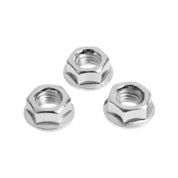 Гайка ЛОМ, с фланцем, DIN6923, оцинкованная, М8, 5 кг