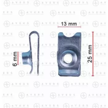 Гайка Nissan 089136065A