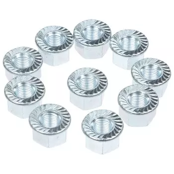 Гайка оси Dream Bike, 8 мм, серебристая