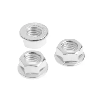 Гайка ЛОМ, с фланцем, DIN6923, оцинкованная, М10, 1 кг