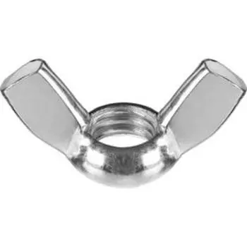 Гайка ЗУБР, барашковая, DIN315, оцинкованная, М6, 5 шт