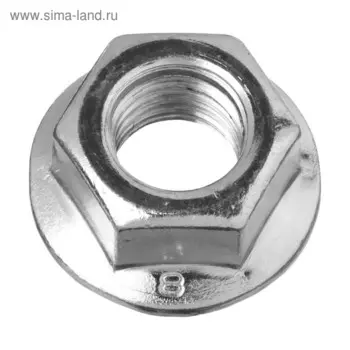 Гайка ЗУБР, с фланцем, DIN6923, оцинкованная, М14, 5 кг