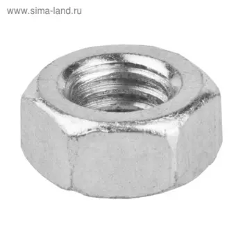 Гайка ЗУБР, шестигранная, ГОСТ 5927-70, оцинкованная, М6, 5 кг