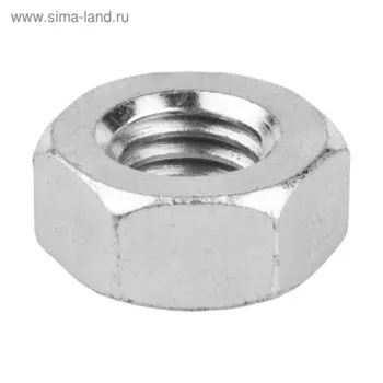 Гайка ЗУБР, шестигранная, ГОСТ 5927-70, оцинкованная, М8, 5 кг
