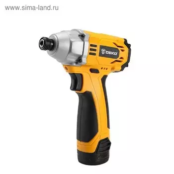 Гайковерт аккумуляторный DEKO DKIS12-Li 063-4105, 2700 об/мин, 1/4", 3200 уд/мин, 100 Нм