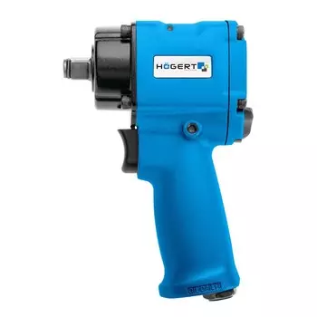 Гайковерт пневматический HOEGERT HT4R621, ударный, мини, 1/2", 610 Нм