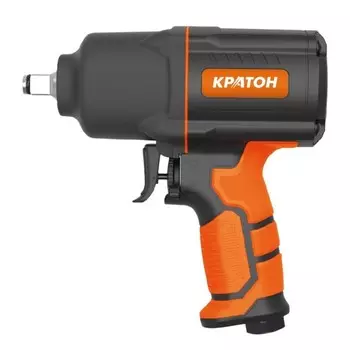 Гайковерт пневматический ударный Кратон AIW-1400, 7000 об/мин, 1600 Нм