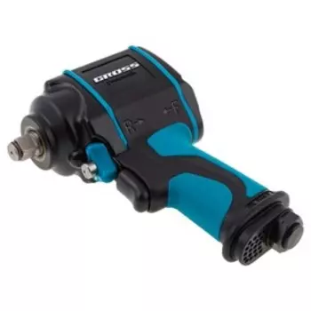 Пневмогайковерт ударный GROSS G985, 1/2", Twin Hammer, композитный, 9000 об/мин, 610 Нм