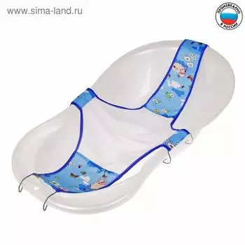 Гамачок в ванночку «Куп-Куп» 100 см, цвет синий