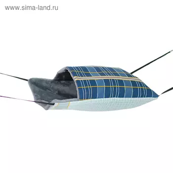Гамак для хорьков "Карман", 30 х 40 х 1,5 см, мех, микс цветов