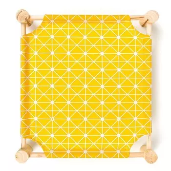 Гамак-кровать для животных «Уютный», 474210 см, жёлтый