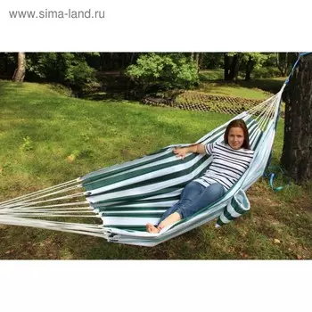 Гамак зеленая полоска RG-13