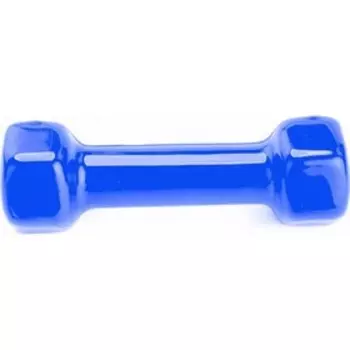 Гантель обрезиненная Bradex SF 0162, синяя, 2 кг